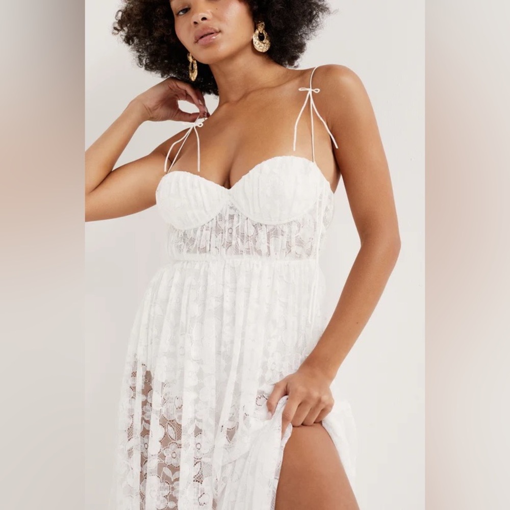 BNWT For Love and Lemons Lorena Maxi Dress